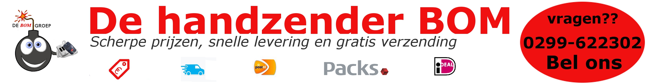 De Handzender bom